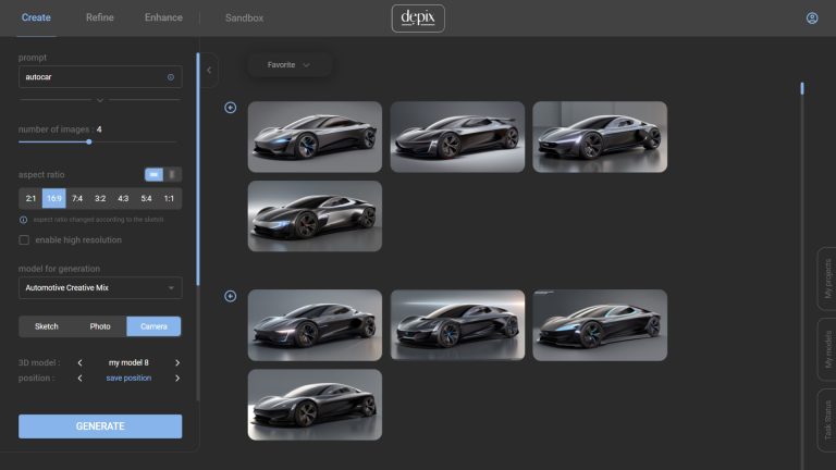 examples of image generation