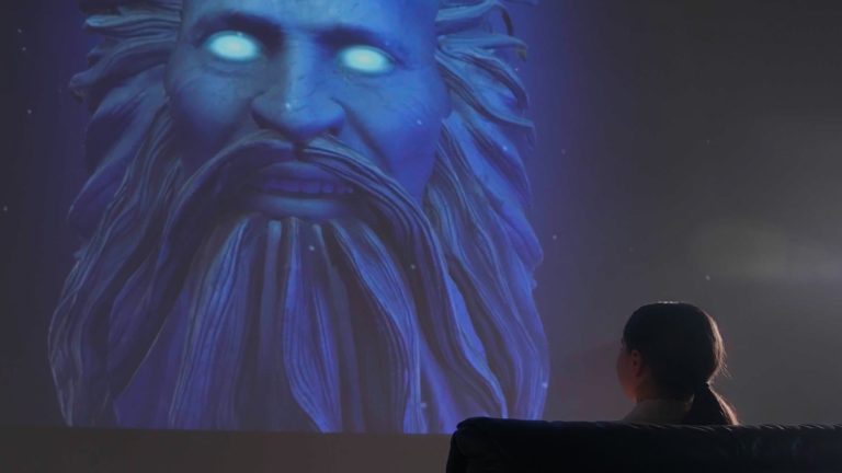 Live interaction with Poseidon AI persona