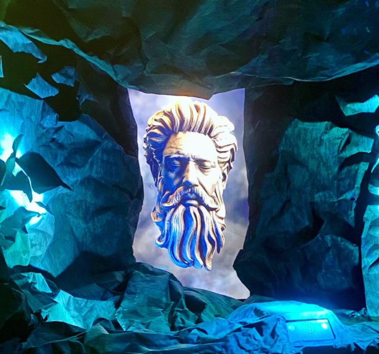 Shots from event where Zeus is placed