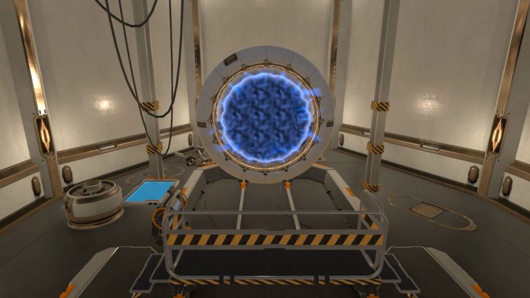 screen from VR game