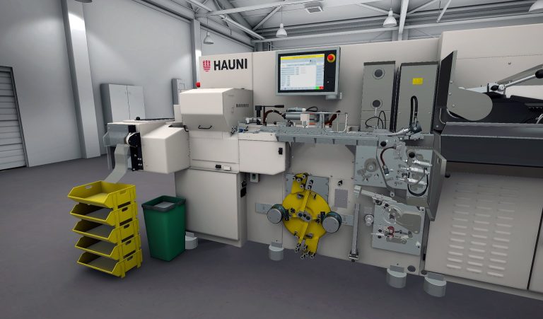 screen from VR training