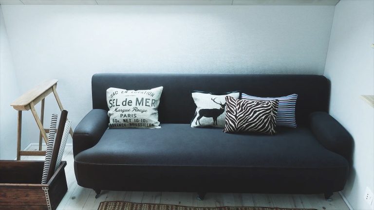 bed screen from VR environment