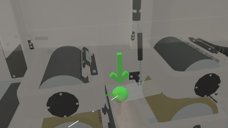 screens of 3D elements in MR