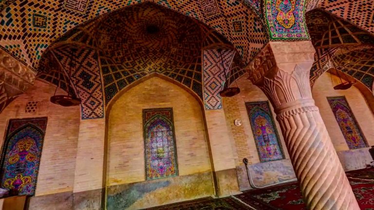 screens from VR meditation selecting environment