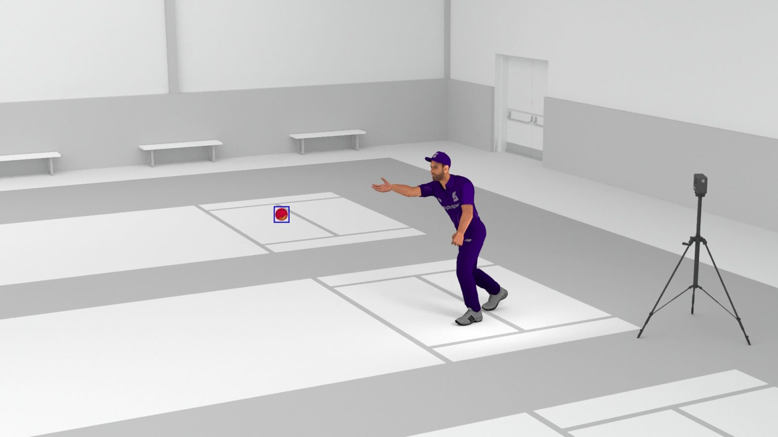 ball tracking example screens