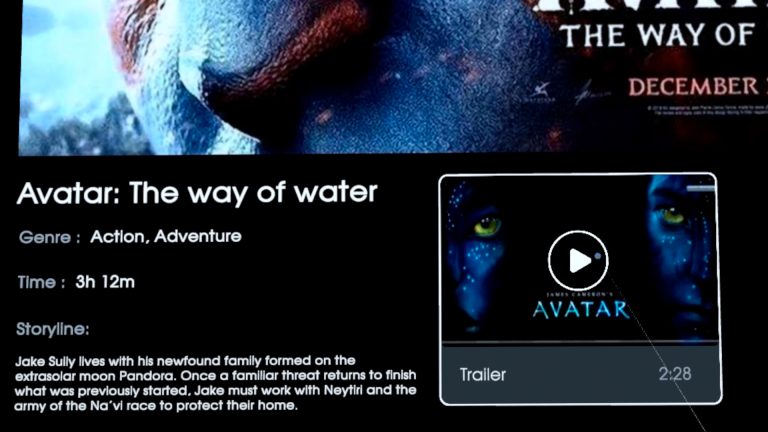 screens from MoviePass VR app trailer