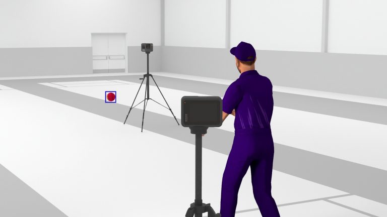 ball tracking example with cameras