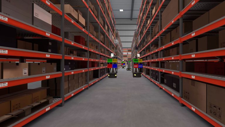 screen from VR training