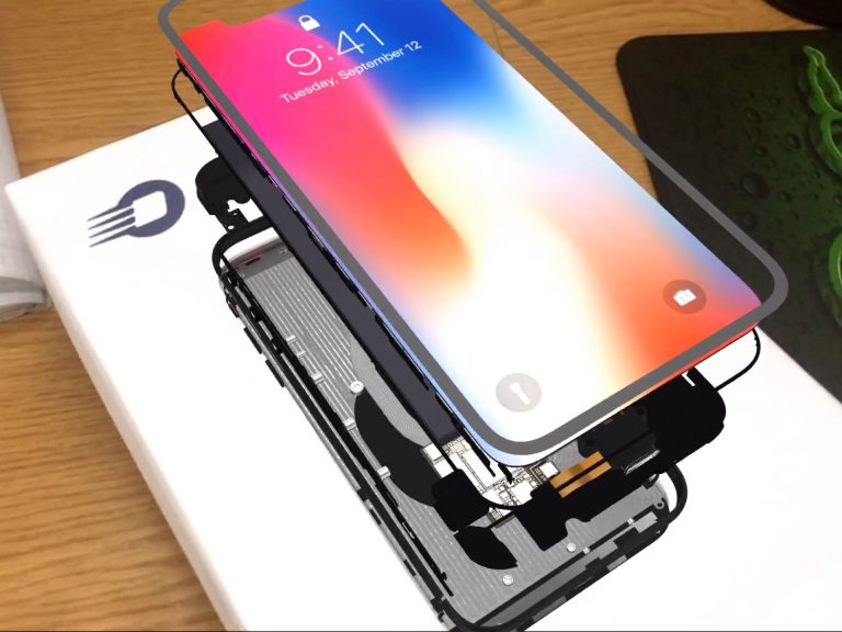 3D model in AR application