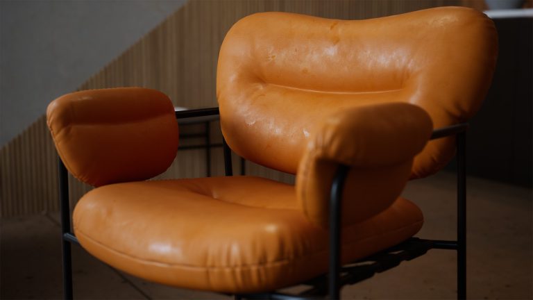 screen of a chair from the Unreal Engine environment