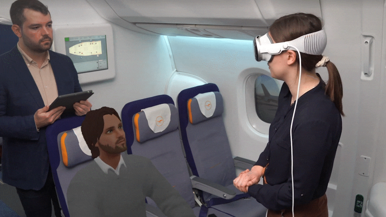Lufthansa's VR training program
